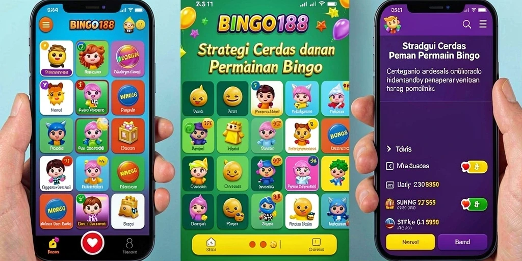 Screenshot menunjukkan fitur gameplay strategi BINGO188 yang menarik.
