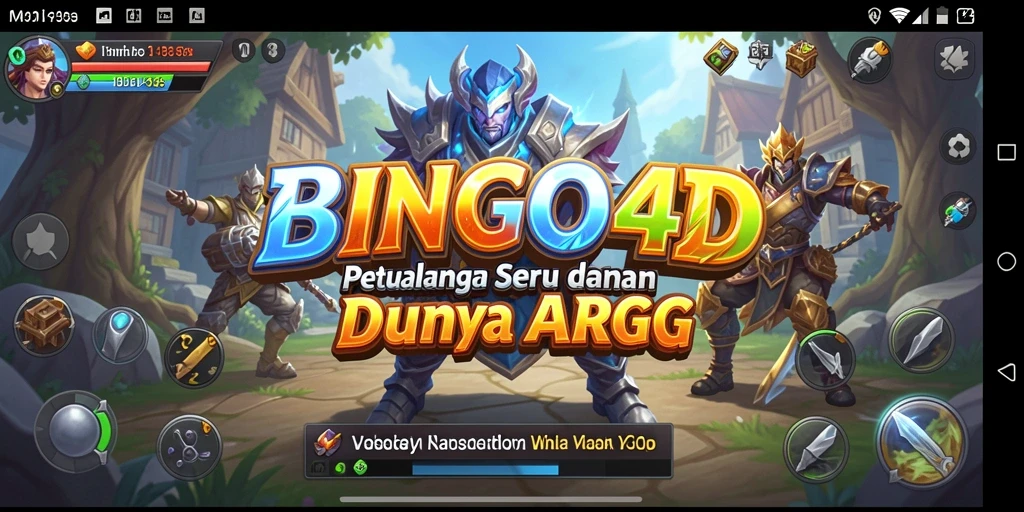 Tampilan gameplay BINGO4D yang seru dan mendebarkan.