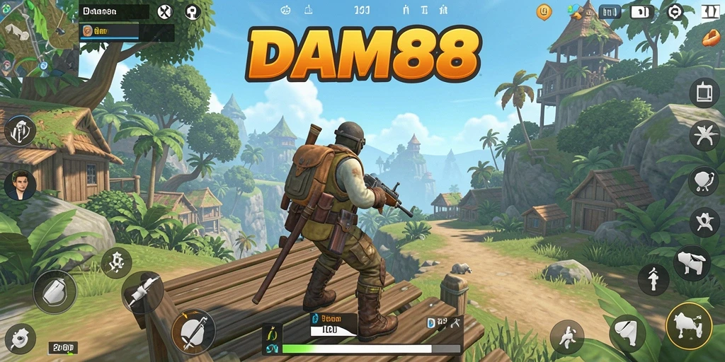 Tampilan menarik dari gameplay Open World DAM88 yang memukau.