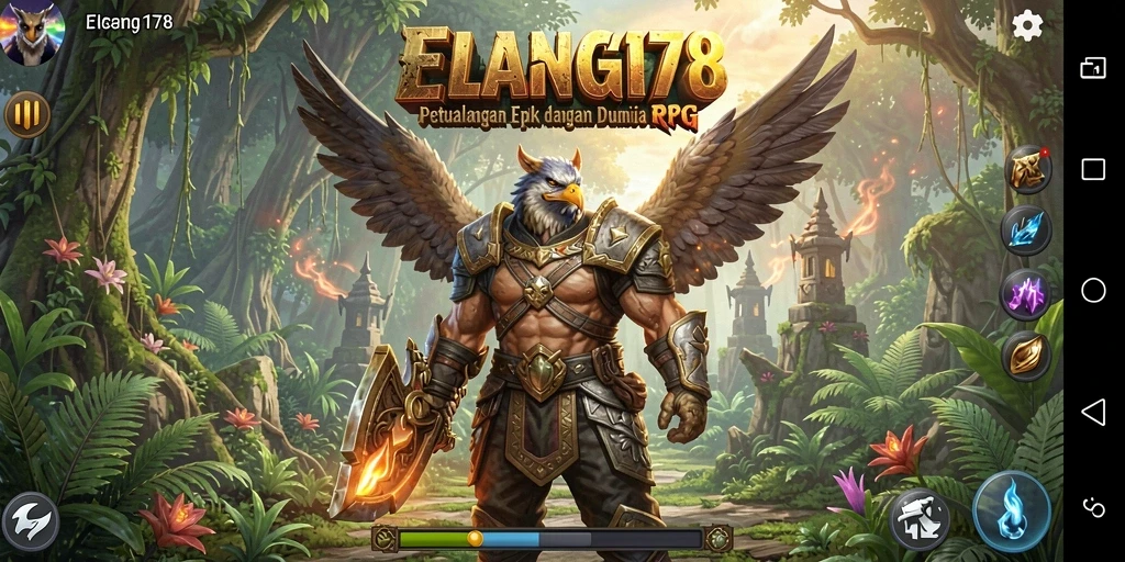 Tampilan gameplay ELANG178 yang epik dan menarik.