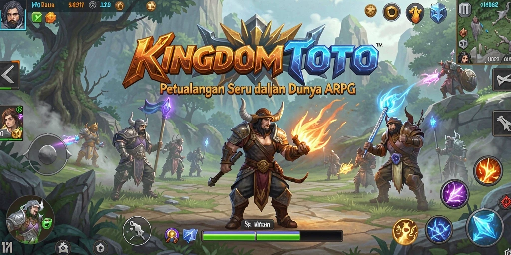Tampilan gameplay seru dalam KINGDOMTOTO yang mengesankan.