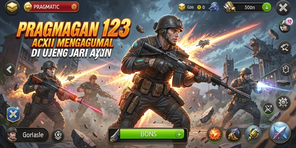 Tampilan aksi seru dari gameplay PRAGMATIC123.