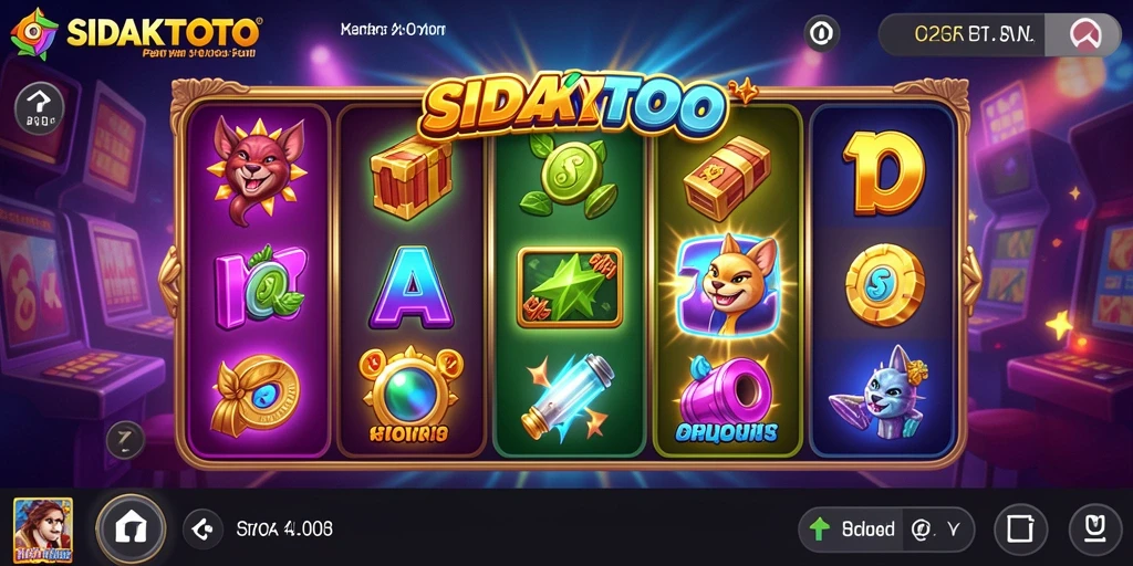 Screenshot gameplay SIDAKTOTO yang tampak menarik dan seru.