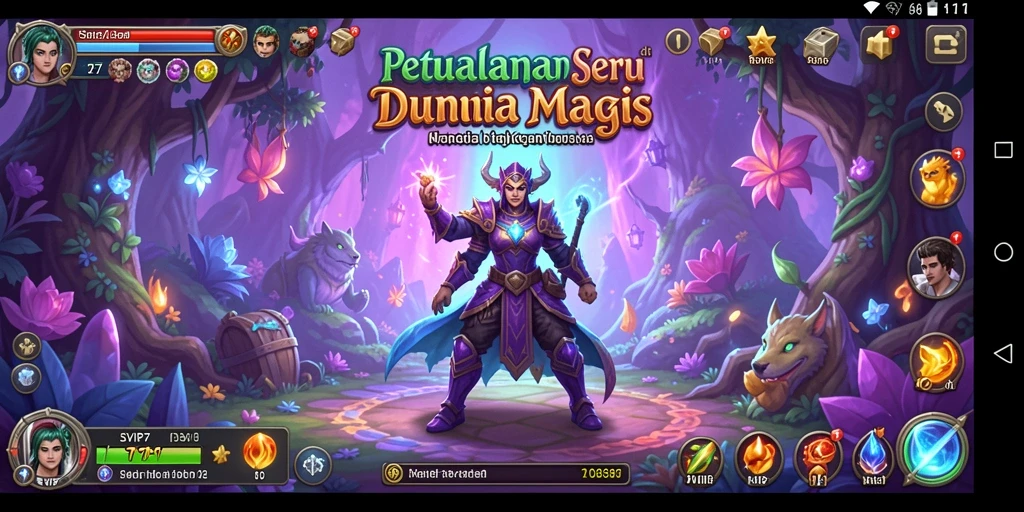 Tangkapan layar yang menunjukkan permainan menakjubkan dari SVIP7.