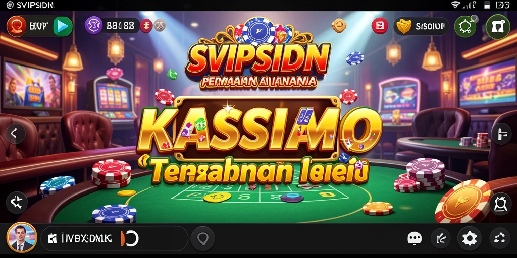 Tampilan menarik dari gameplay Kasino di SVIPSIDN.